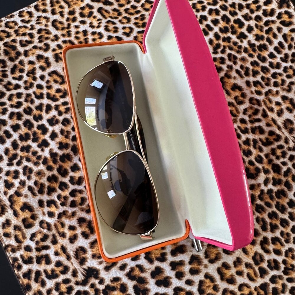 Kate Spade “Dalia 2/S” Aviator Sunglasses | Gold & Tortoise | Hello Sunshine | w